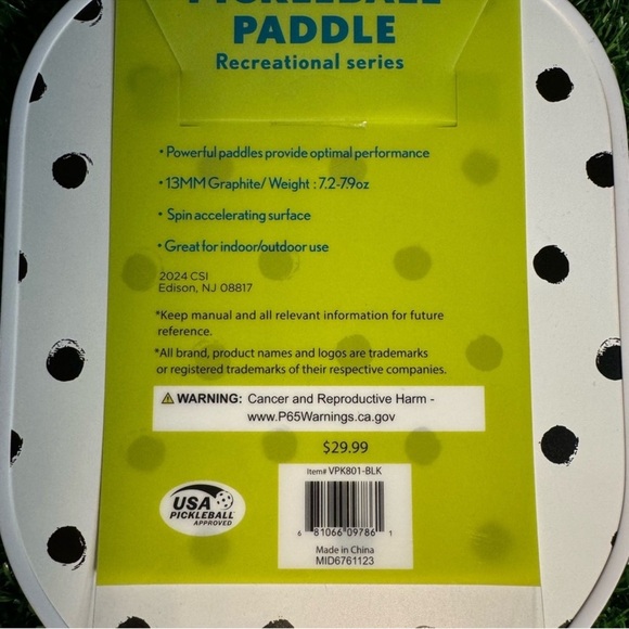 PickleBall Paddle - Picture 3 of 3